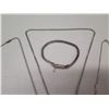 Image 2 : Misc Costume Jewelry: 4 Necklaces, Rings, Bracelet etc