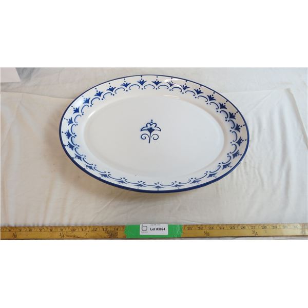 Enamel serving platter