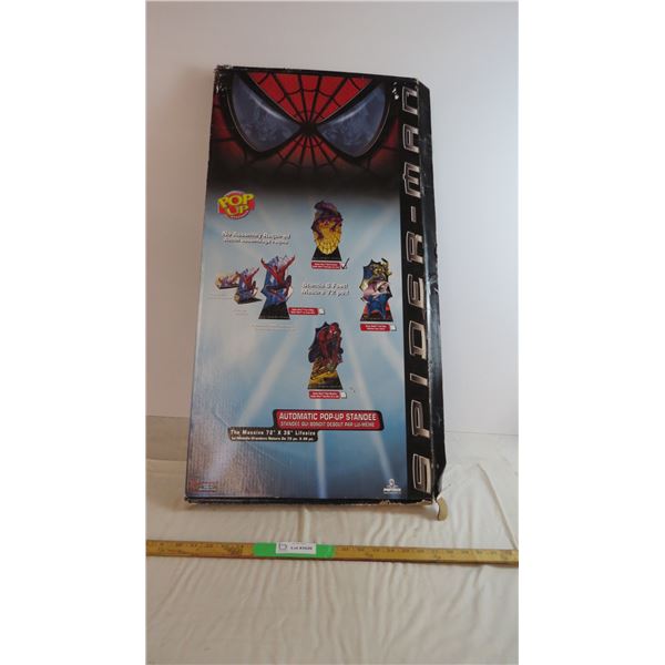 *Spider-man Wall-Crawler (life sized automatic pop up standee)