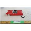Image 1 : Red Thunderbird diecast - needs back tire repair