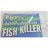 Image 3 : Pesticide fish killer cardboard sign