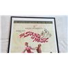 Image 2 : The Sound Of Music Movie Advertisement framed