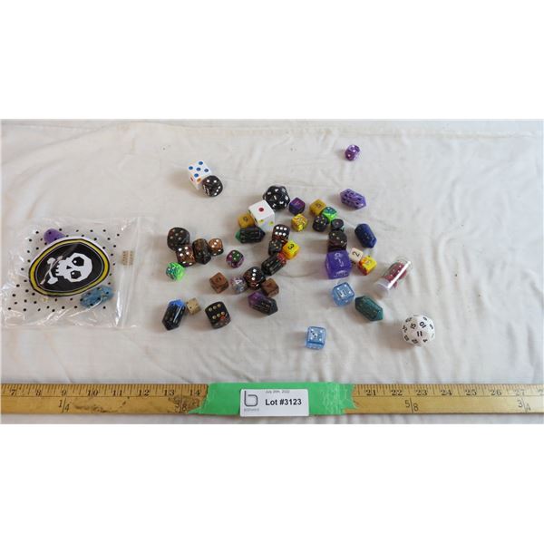 Assorted Dice with various amounts