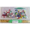 Image 1 : Assorted Dice and game board pieces