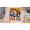Image 3 : Dallas Bubble Gum Cards with superman stickers and the royal family cards