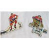 Image 3 : Toronto and Montreal Hockey metal sheet figurines