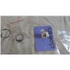 Image 2 : Assorted necklaces rings and keychains
