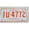 Image 2 : (2) Yukon Licence plates 79