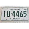 Image 3 : (2) Yukon Licence plates 78