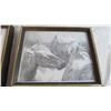 Image 3 : (2) Framed Glen Powell horse pictures in frames