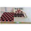 Image 1 : Budweiser and Bud light checkers game