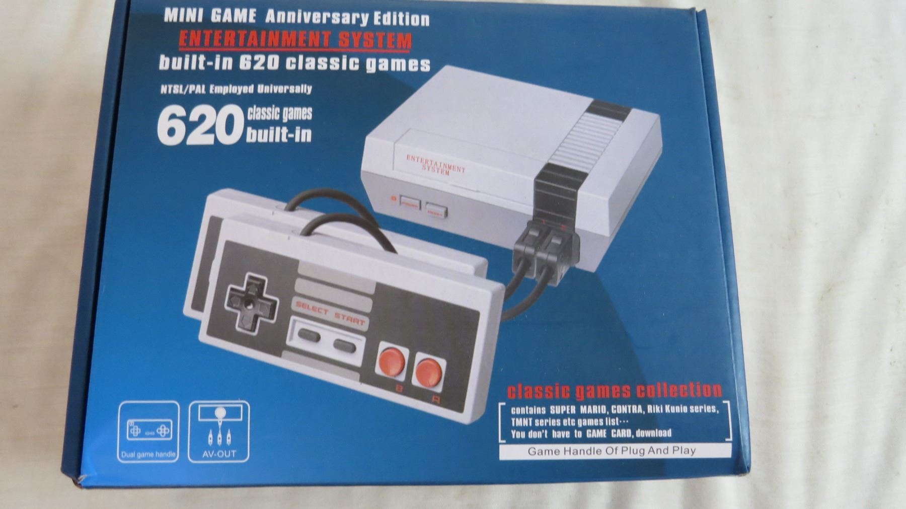 Mini Game Anniversary Edition 620 glassic games