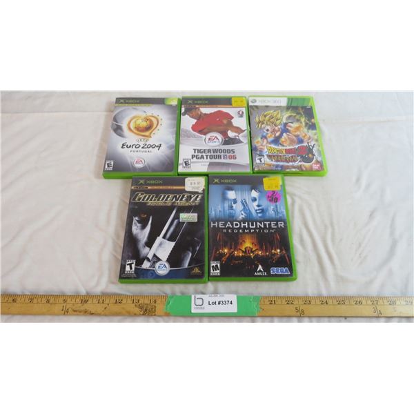 Assorted xbox games