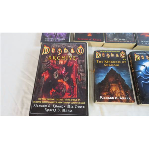 7) Assorted Diablo Books - Bodnarus Auctioneering