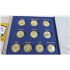 Image 2 : Spectrum and miner's gems Alaska Frontier Mint Gold Rush Coin Collection