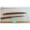 Image 1 : Metal Sword with wooden handle and sheath