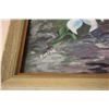 Image 2 : Framed Painting of a Flower (signed)