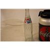 Image 2 : Coca-Cola Bottle, Pepsi Bottle, and Nascar/Coca-cola Large To-go Cup