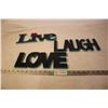 Image 1 : Live Laugh Love Wall Art