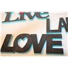 Image 4 : Live Laugh Love Wall Art