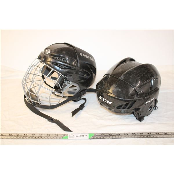 (2) Hockey Helmets