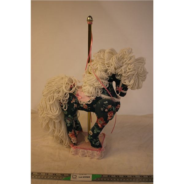 Carousel Horse Decor Item