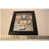 Image 1 : Framed Bev Bentley Hockey Player Picture (Signed)