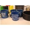 Image 3 : (6) David’s Tea Tins, (6) Camp Mugs, (3) Pots