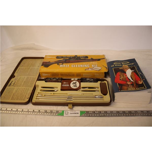 Rifle Cleaning Kit w/ Original Box and Gun Values Book