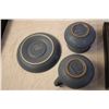 Image 7 : Sushi Plate Set, (2) Cups and a Saucer (made in England), Sailboat Art 8x8