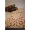 Image 5 : Various Household Items (including Table Cloth, Placemats, Doilies, Burlap bag, Etc)