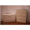 Image 1 : *White Dresser + Shoe Rack (11.5x24x32 & 12x19x30.5)