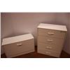 Image 2 : *White Dresser + Shoe Rack (11.5x24x32 & 12x19x30.5)
