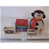 Image 1 : Christmas items, cassettes and ornament