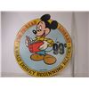 Image 3 : 1985 Original Mickey Mouse Cardboard sign, length 35 inches