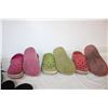 Image 2 : (3) Kids Crocs (sz 1-3) (3) Women’s Shoes (sz 9)