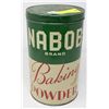 Image 1 : VINTAGE NABOB BAKING POWDER TIN