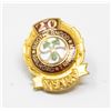 Image 1 : 20 YEAR RAILROAD BROTHERHOOD TRAIN PIN