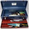 Image 2 : VINTAGE TOOL BOX WITH TOOLS