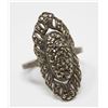 Image 1 : SILVER RING W INLAID STONE MADAME RAC