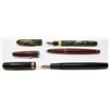 Image 1 : LOT OF THREE VINTAGE FOUNTAIN PENS