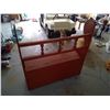 Image 3 : Wooden Bench w/ Storage Space - 46" x 15" x 48"