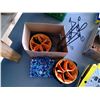 Image 1 : Lot of Misc. - Bath Bag, Tool Organizer, Chain, Picture Shelf