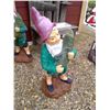 Image 1 : Garden Gnome with Fish - 32"H