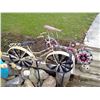 Image 2 : 3 Garden Ornaments - Bikes 46"H