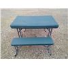 Image 1 : Plastic Folding Picnic Table and Benches - 44"