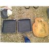 Image 1 : Clock and 2 Steppingstone Casting Molds