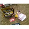 Image 1 : Box of Misc. - Saws, Saw Blades, Rope