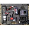 Image 2 : Lot of 3 Craftsman Drills 18 and 19.2V, Charger and Batteries