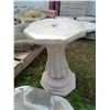 Image 3 : Pedestal and Bird Bath - 18"wx18"h w/o Bath (Pedestal)